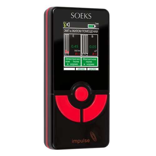 Индикатор напряженности электромагнитного поля Soeks модель NUC-078 Импульс